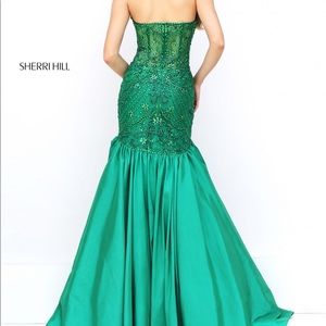 NWT Sherri Hill Trumpet Mermaid  Ball Gown